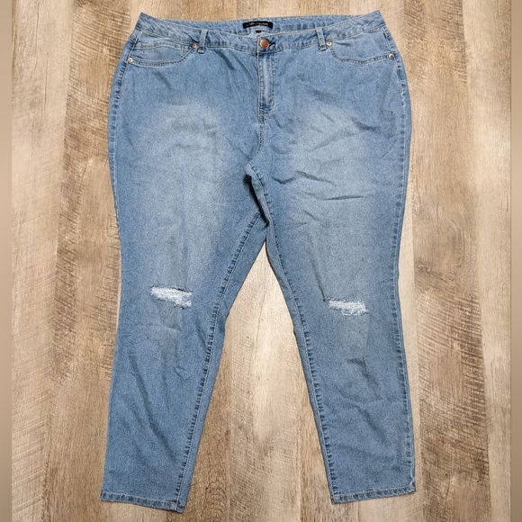 AG Adriano Goldschmied Skinny Jeans Size 22W - Picture 1 of 10